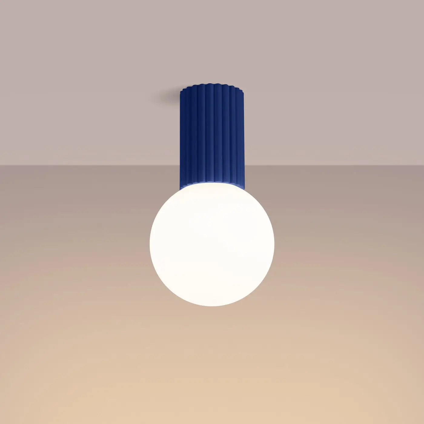 Plafonnier Bleu Minimaliste - Dalumea - vue 1