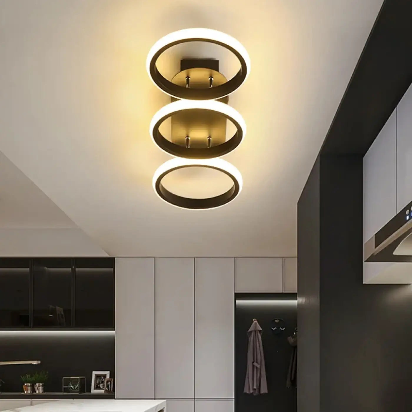 Plafonnier LED Géométrique Minimaliste - Dalumea - vue 3