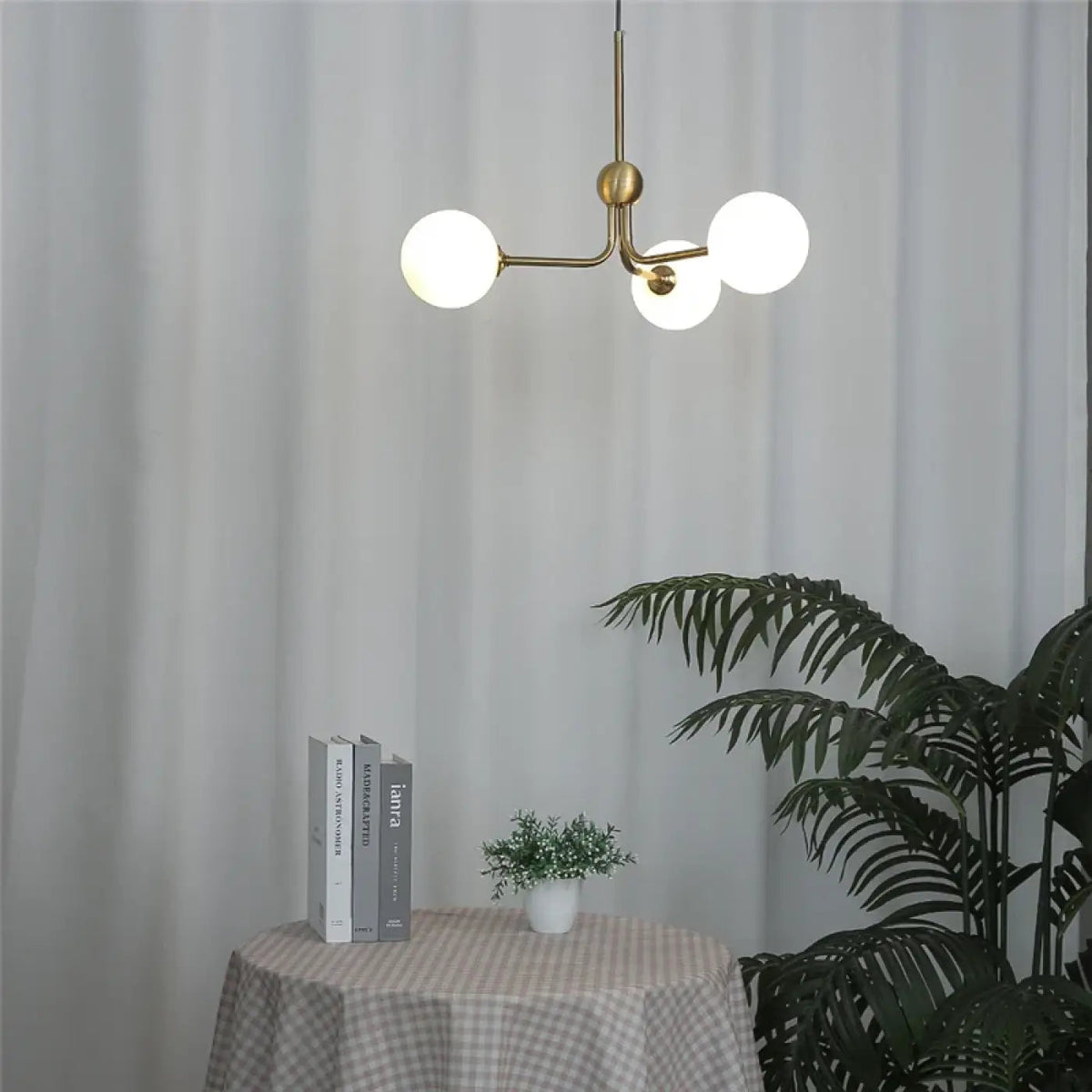 Suspension 3 Globes Minimaliste