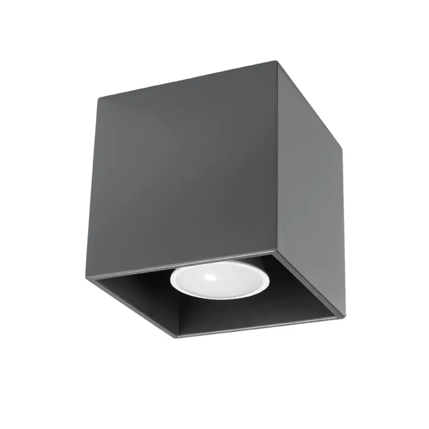 Plafonnier Anthracite Minimaliste - Dalumea - vue 3