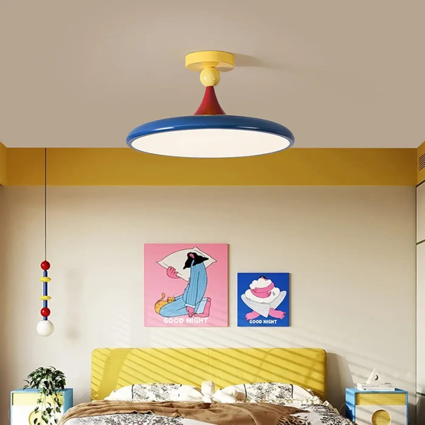 Plafonnier Coloré Design - Dalumea - vue 3