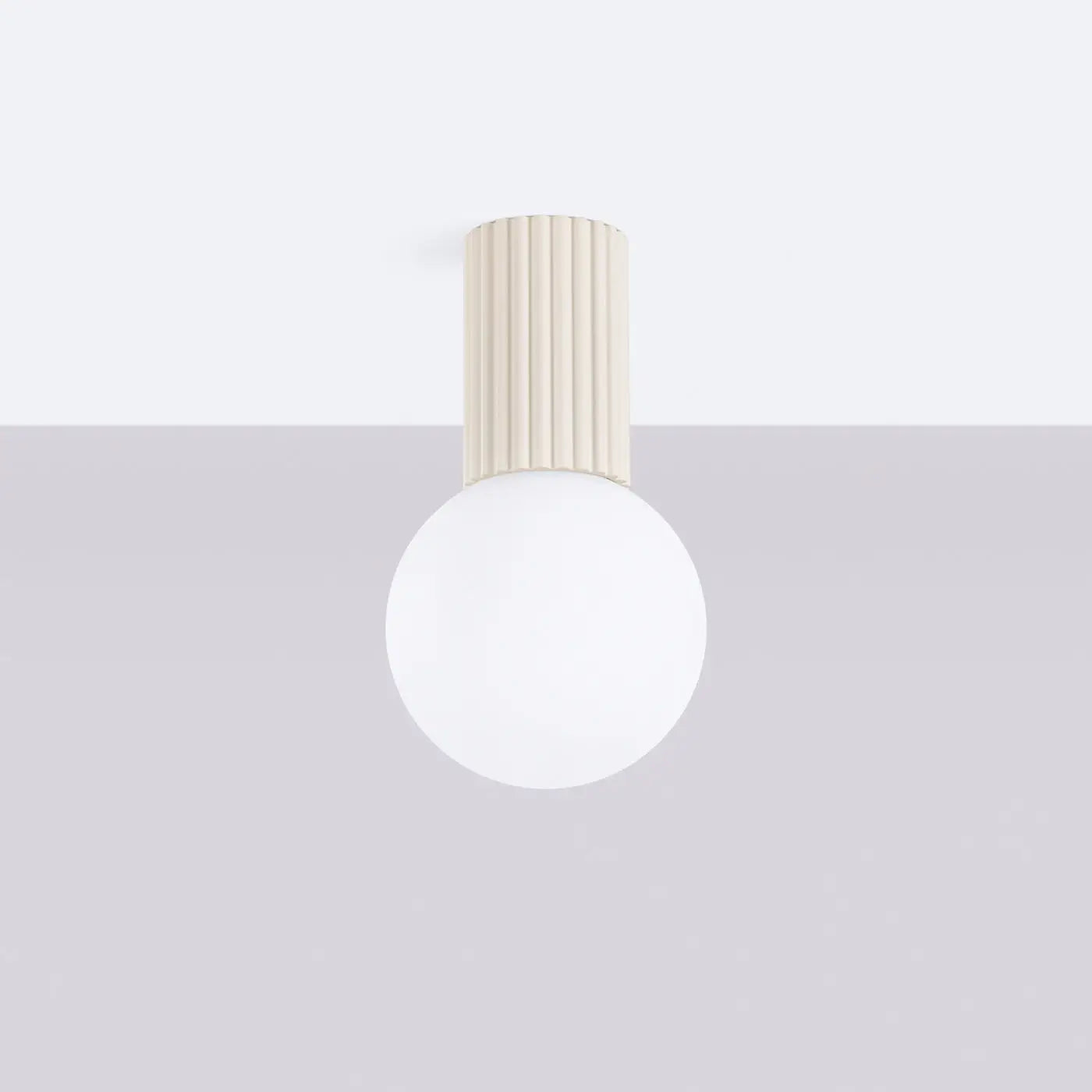 Plafonnier Beige Minimaliste - Dalumea - vue 2