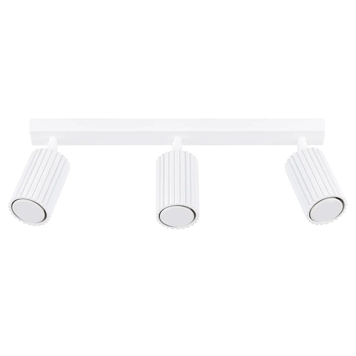Plafonnier 3 Spots Blanc Moderne - Dalumea - vue 8