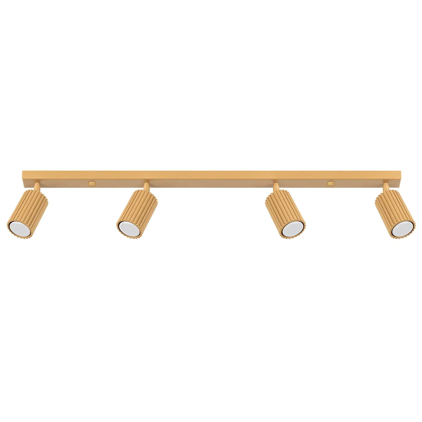 Plafonnier 4 Spots Orientables Doré - Dalumea - vue 8