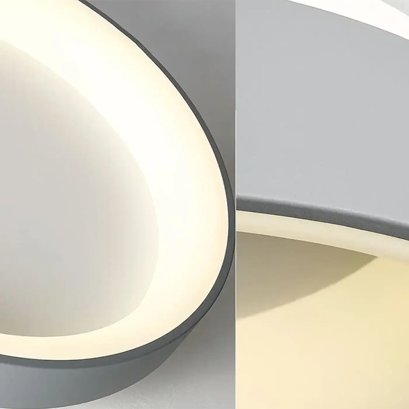 Plafonnier LED Rond Ultra Fin - Dalumea - vue 5