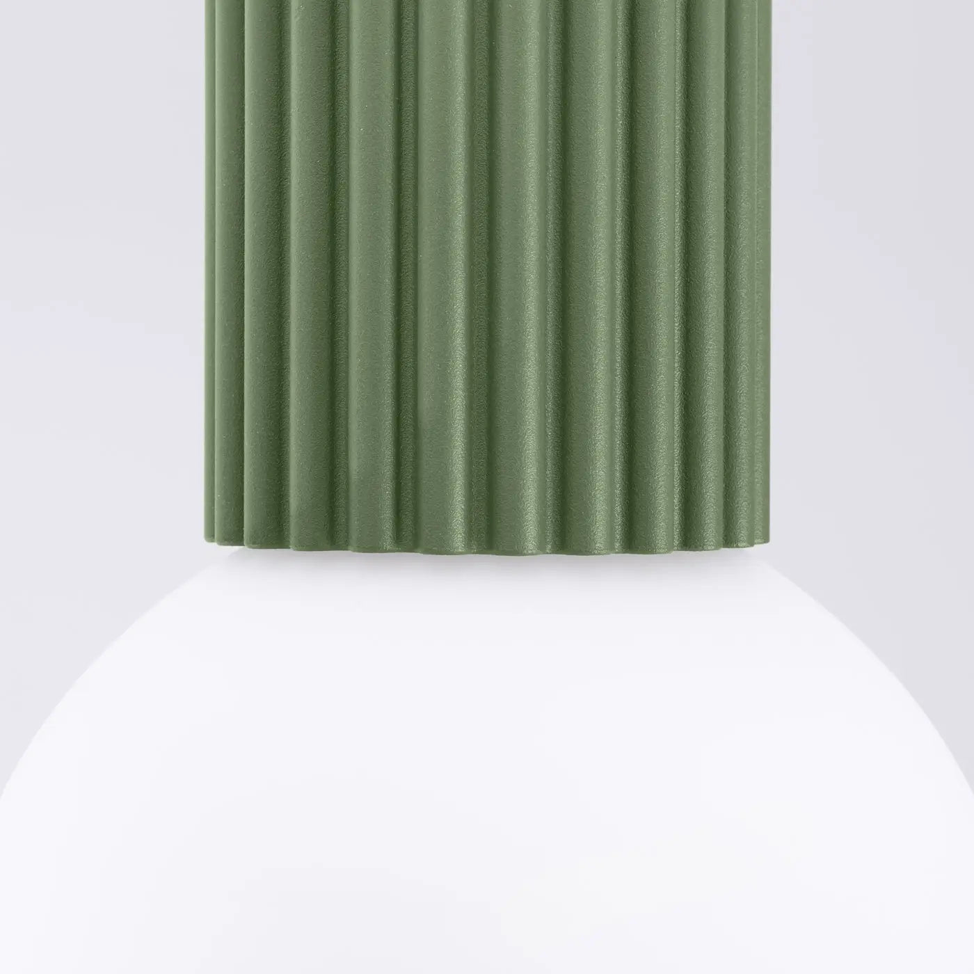 Plafonnier Vert Olive Minimaliste - Dalumea - vue 7