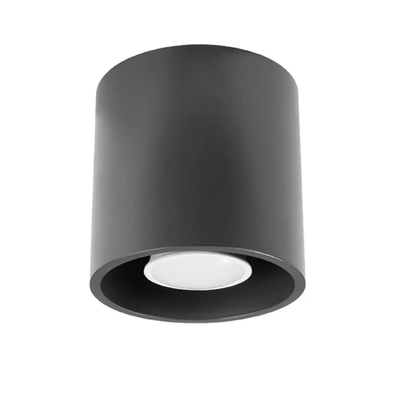 Plafonnier LED Anthracite Cylindre - Dalumea - vue 9