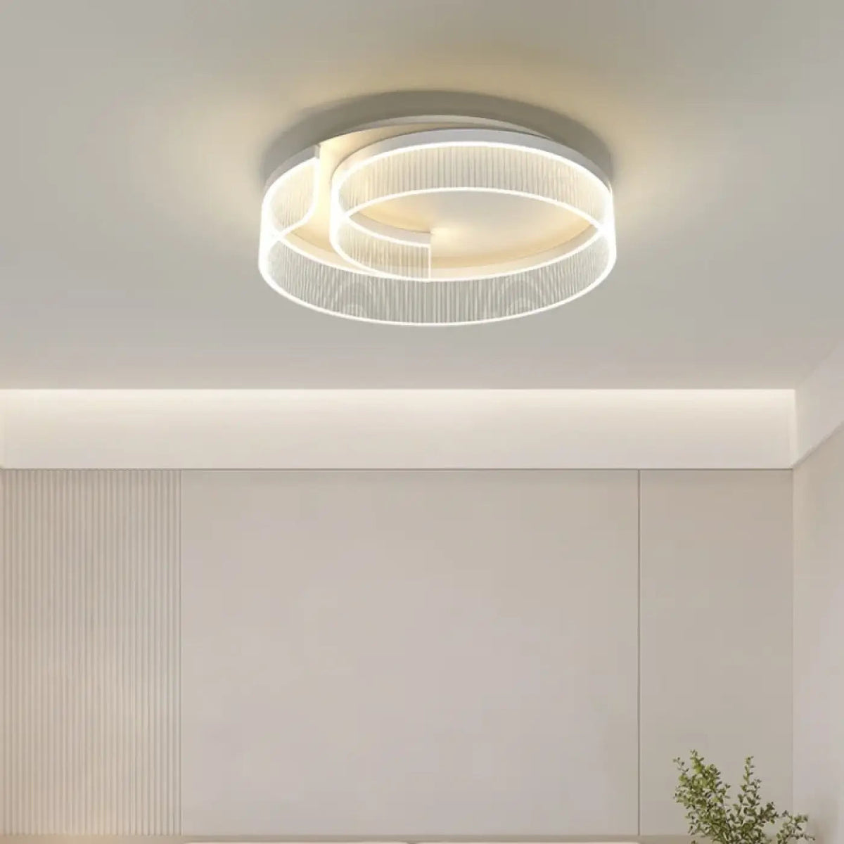 Plafonnier LED Circulaire Moderne - Dalumea - vue 6
