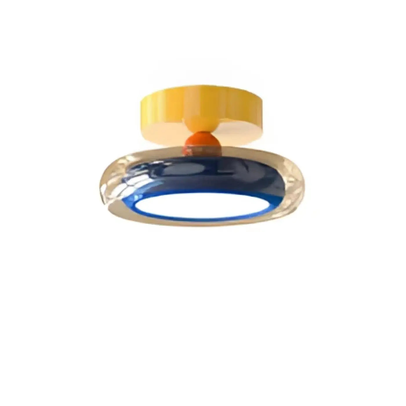 Plafonnier Verre Soufflé Rond - Dalumea - vue 3