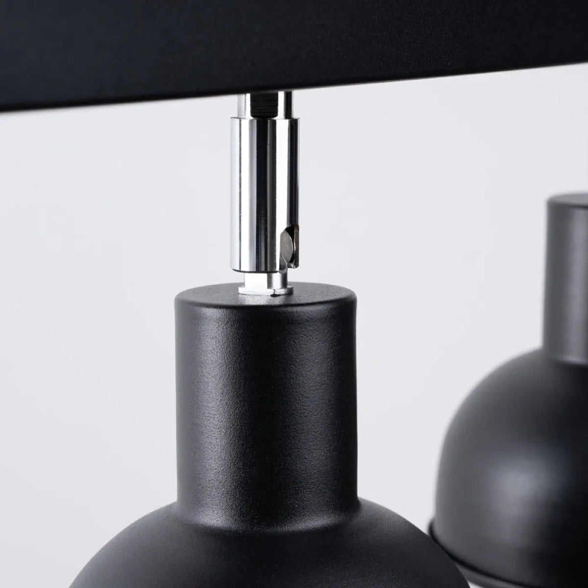Plafonnier Noir 3 Spots Orientables - Dalumea - vue 5