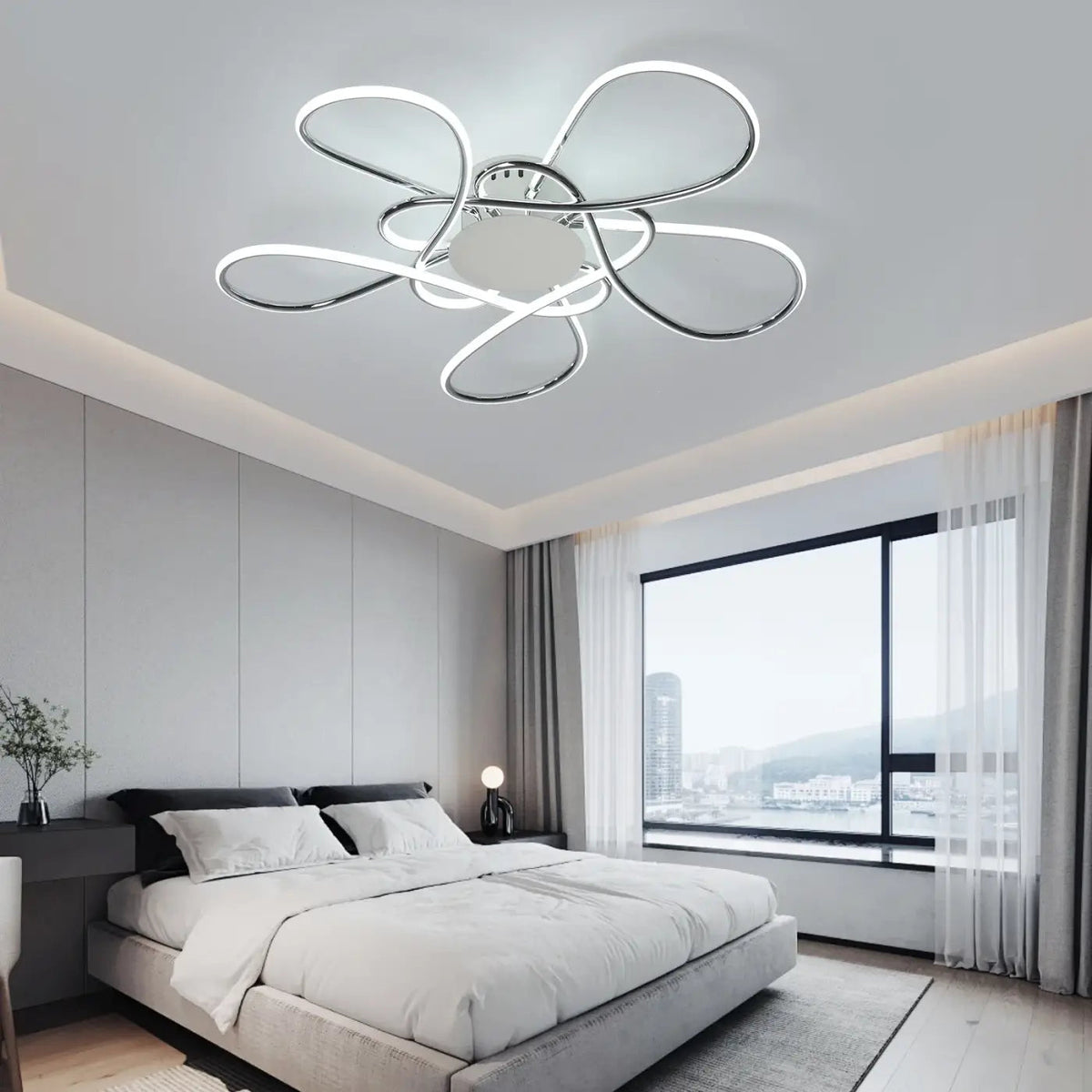 Plafonnier LED Design Floral