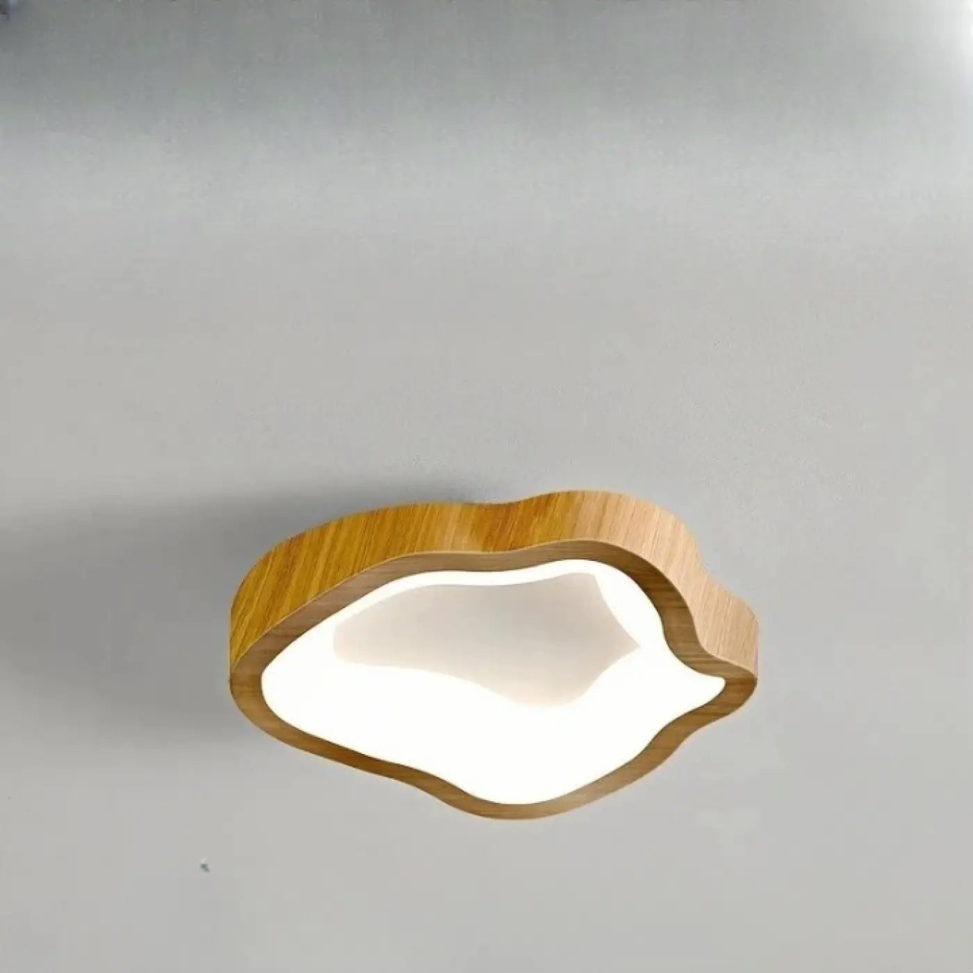 Plafonnier moderne en bois aux lignes inspirees de la nature - bois - Dalumea - vue 15