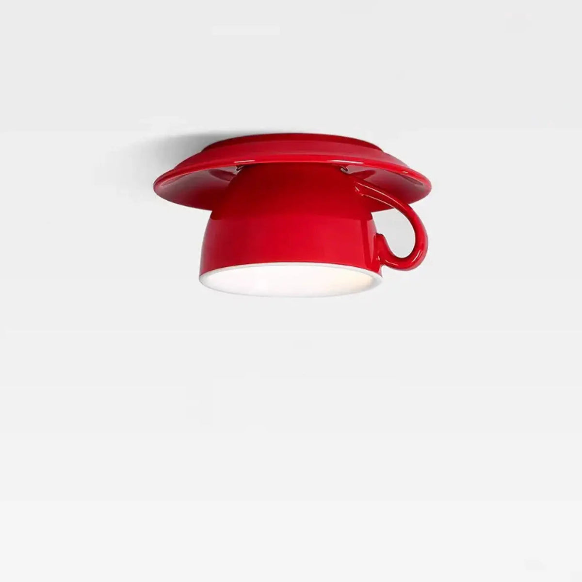 Plafonnier Design Résine et Fer - Dalumea - vue 3