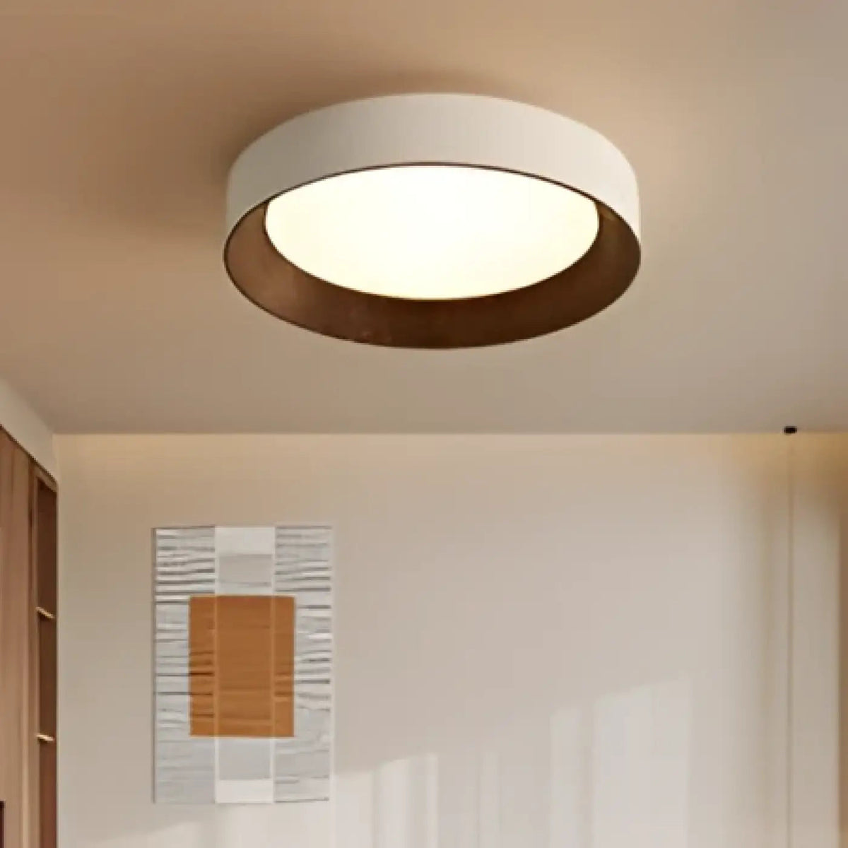 Plafonnier Rotin Design Moderne - Dalumea - vue 4