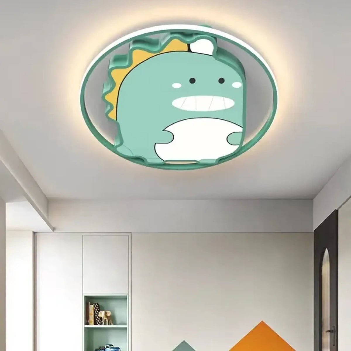 Plafonnier Dragon Vert Chambre Enfant - Dalumea - vue 4