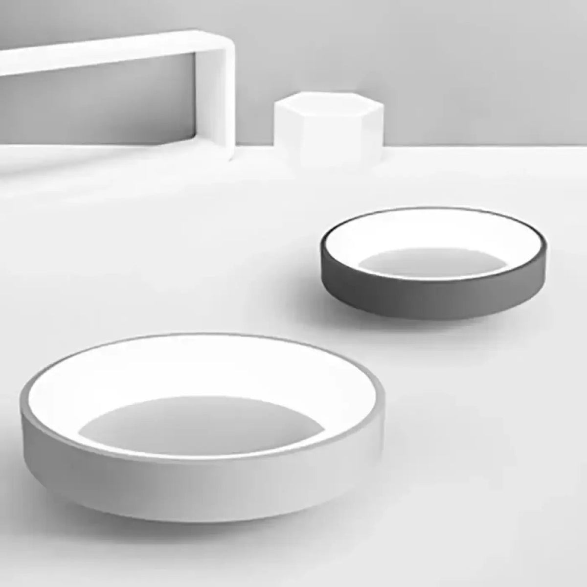 Plafonnier LED Rond Ultra Fin - Dalumea - vue 3