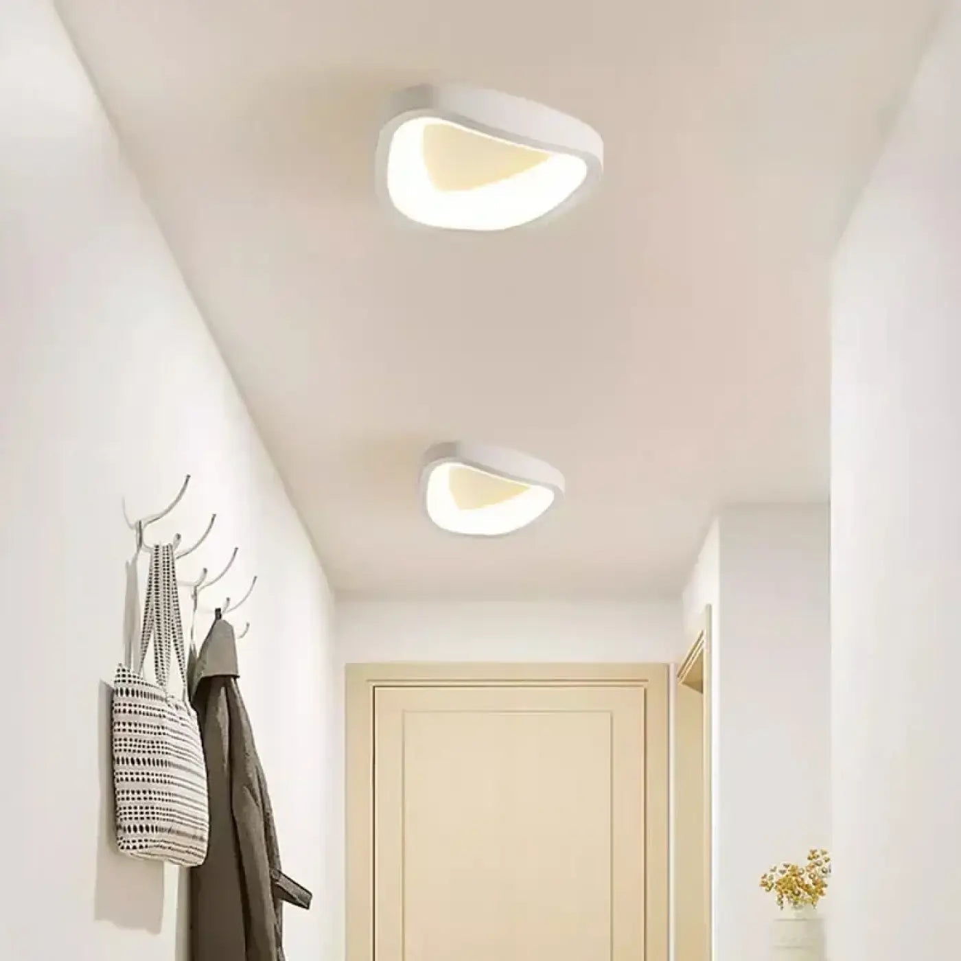 Plafonnier LED Minimaliste Entrée Couloir - Dalumea - vue 4