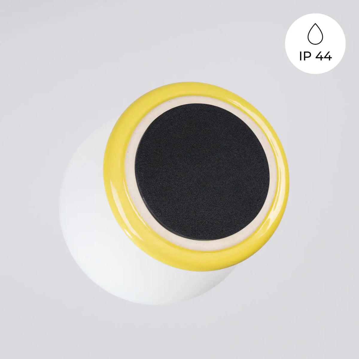 Plafonnier Boule Opaline Jaune - Dalumea - vue 6
