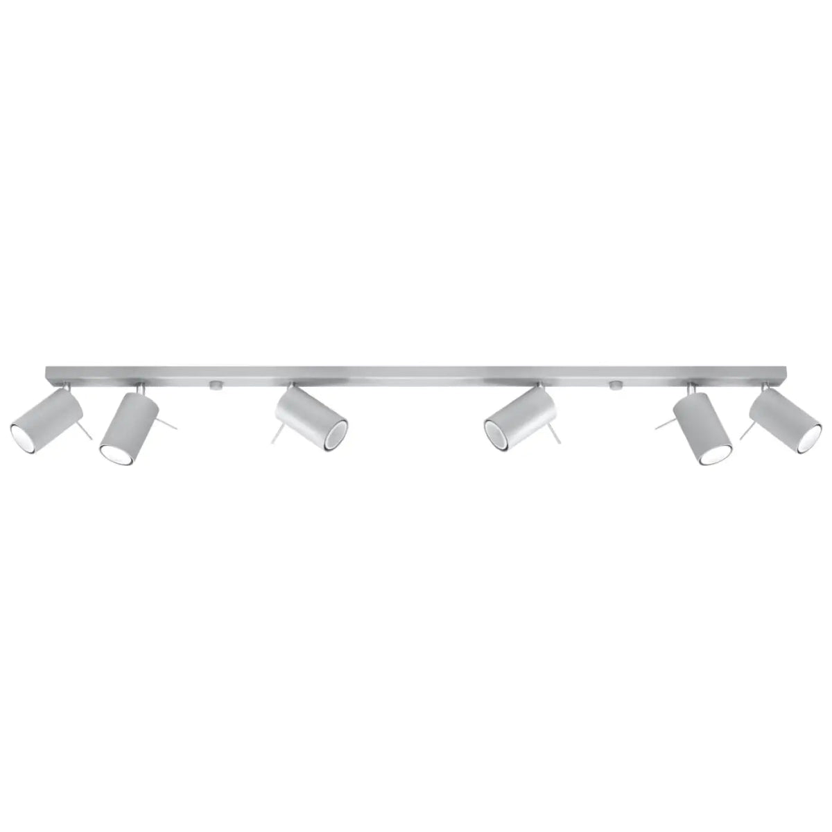 Plafonnier 6 Spots Orientables Linéaire