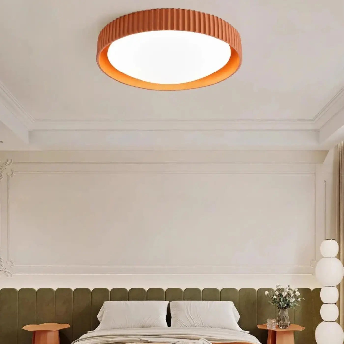 Plafonnier Design Minimaliste Stries Circulaires - Dalumea - vue 2