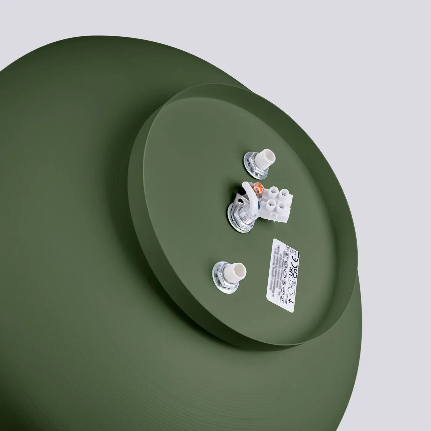 Plafonnier Vert Olive Contemporain - Dalumea - vue 3