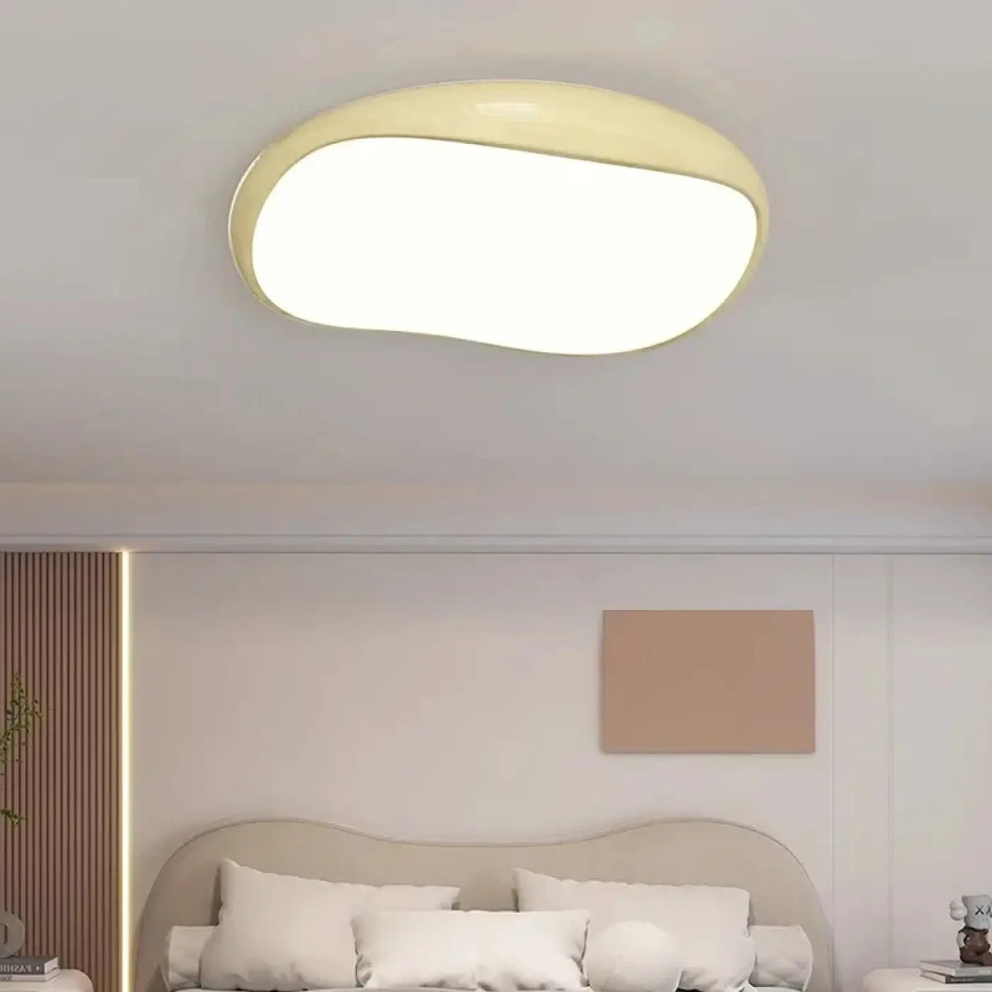 Plafonnier LED Rond Blanc Moderne - Dalumea - vue 5