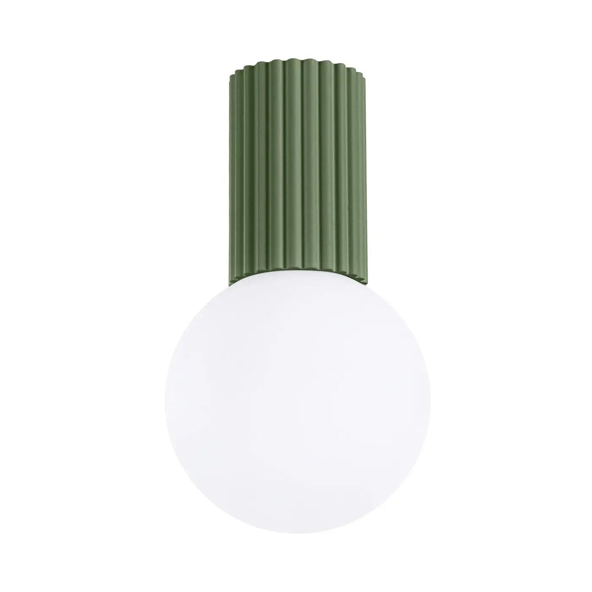 Plafonnier Vert Olive Minimaliste - Dalumea - vue 8