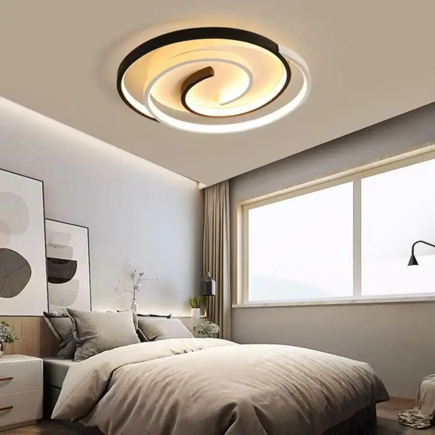 Plafonnier LED Spirale Design - Dalumea - vue 2
