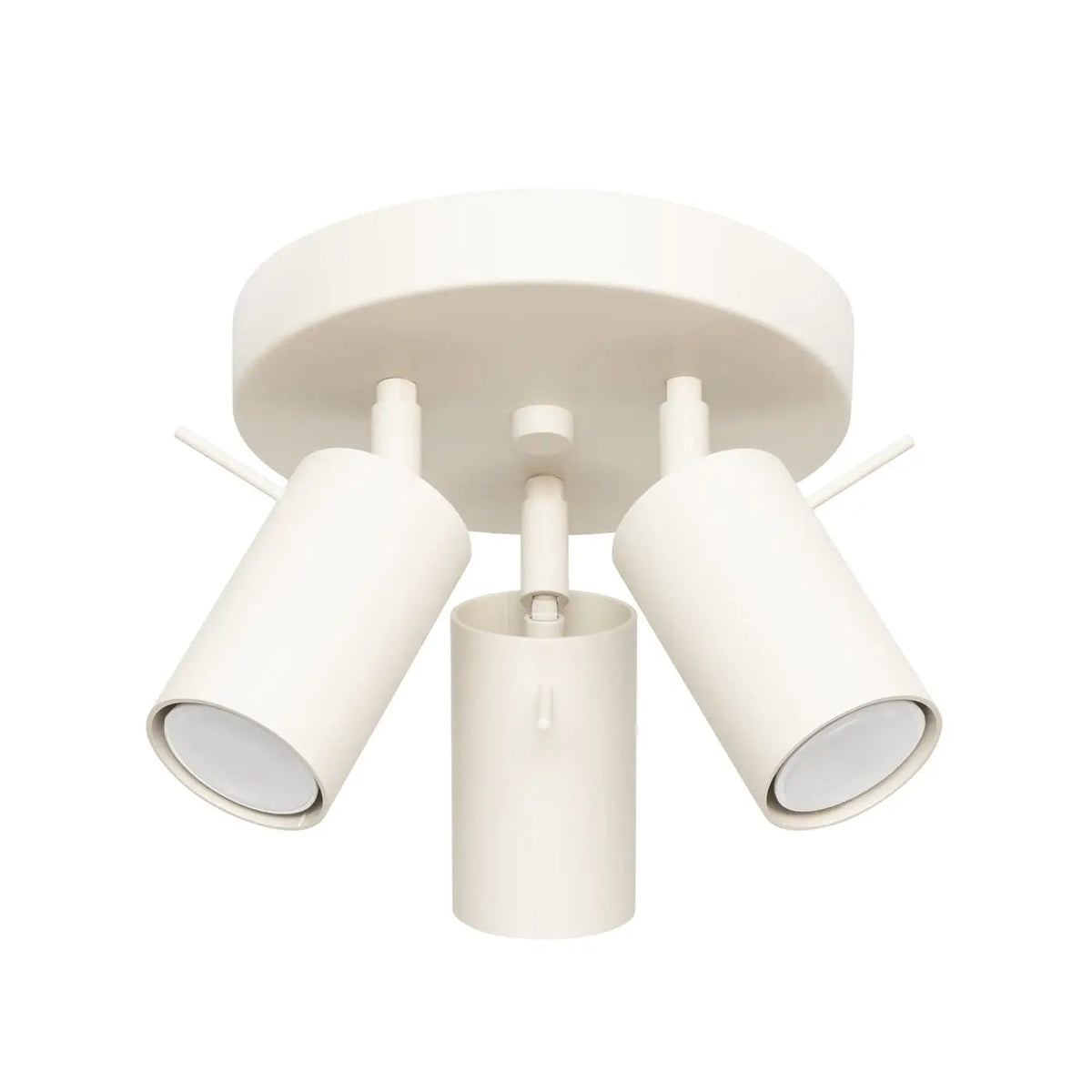 Plafonnier 3 Spots Orientables Plateau Beige - Dalumea - vue 7