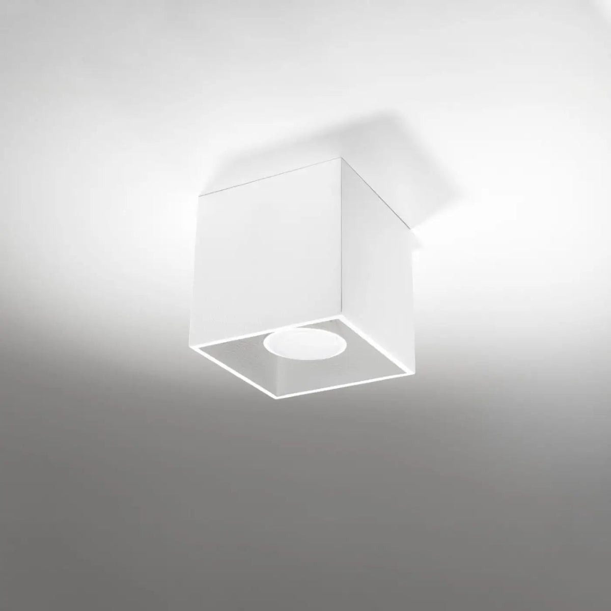 Plafonnier LED Blanc Minimaliste - Dalumea - vue 2