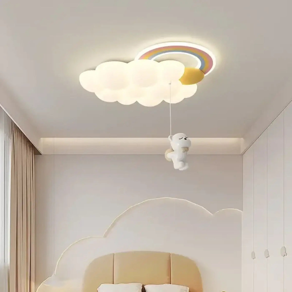 Plafonnier Enfant Nuage LED - Dalumea - vue 3