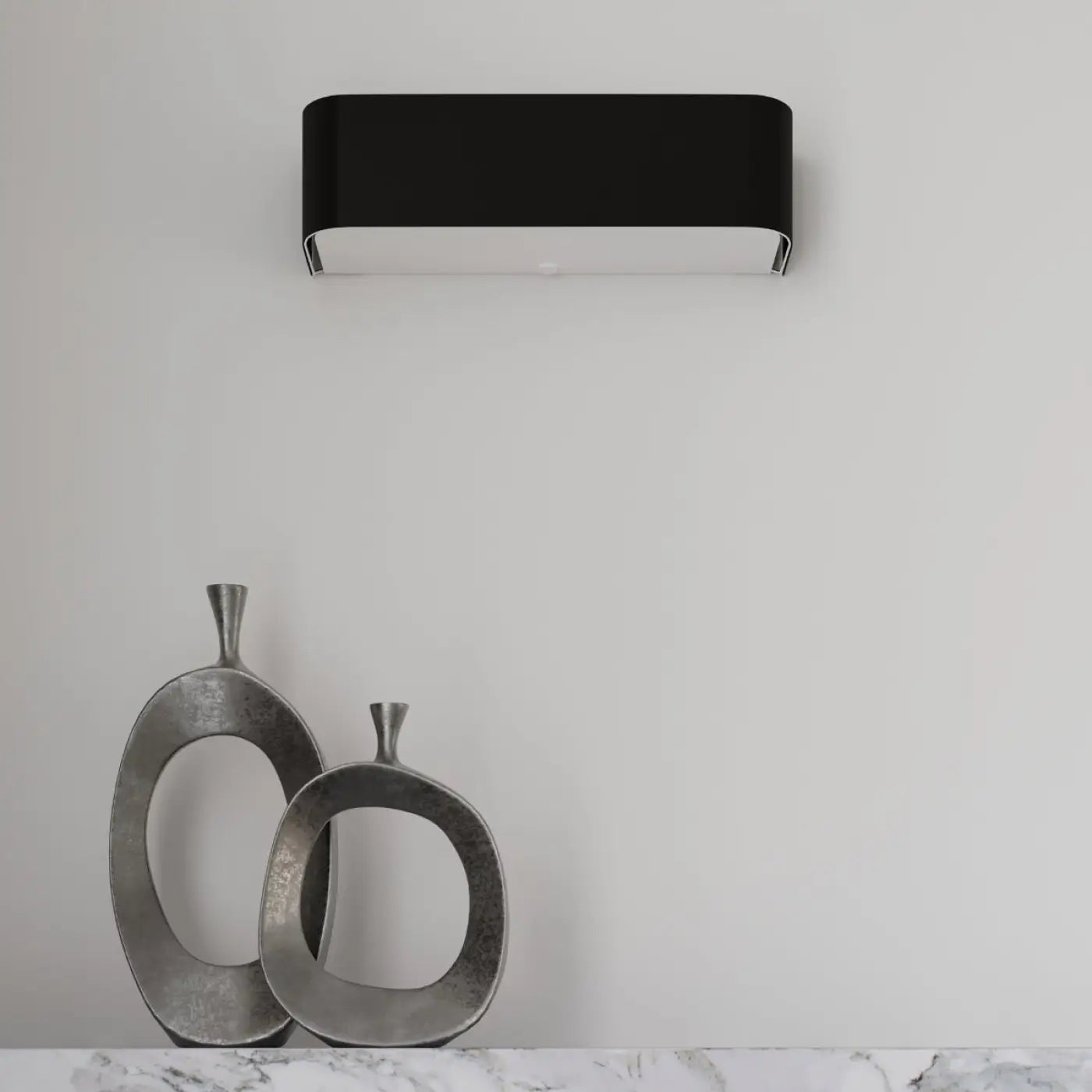 Plafonnier LED Noir Rectangulaire - Dalumea - vue 6