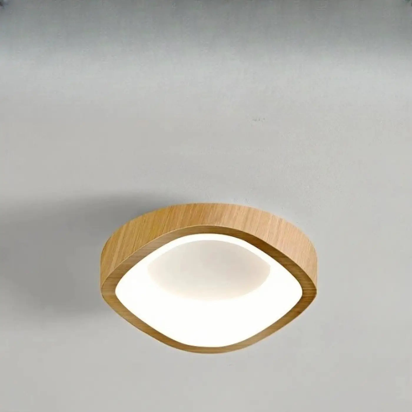Plafonnier moderne en bois aux lignes inspirees de la nature - bois - Dalumea - vue 13