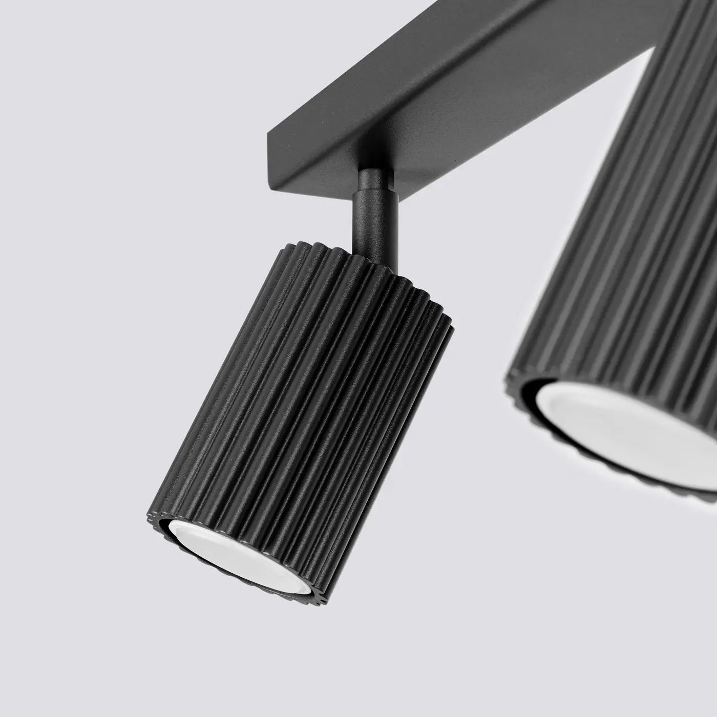 Plafonnier Double Spot Noir Orientable - Dalumea - vue 4
