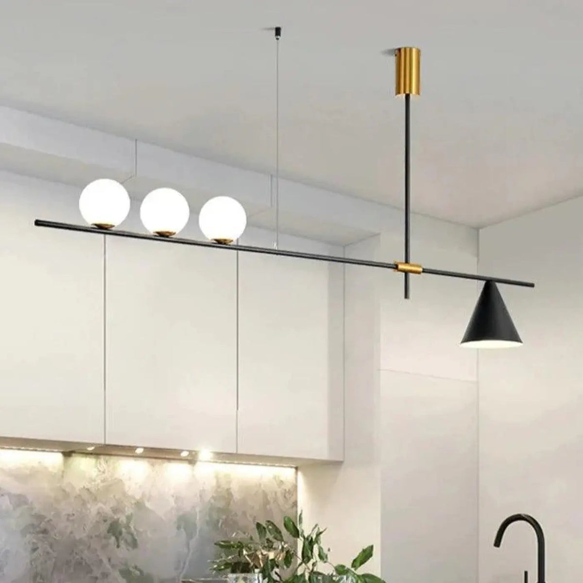 Plafonnier Boule Design - Dalumea - vue 5
