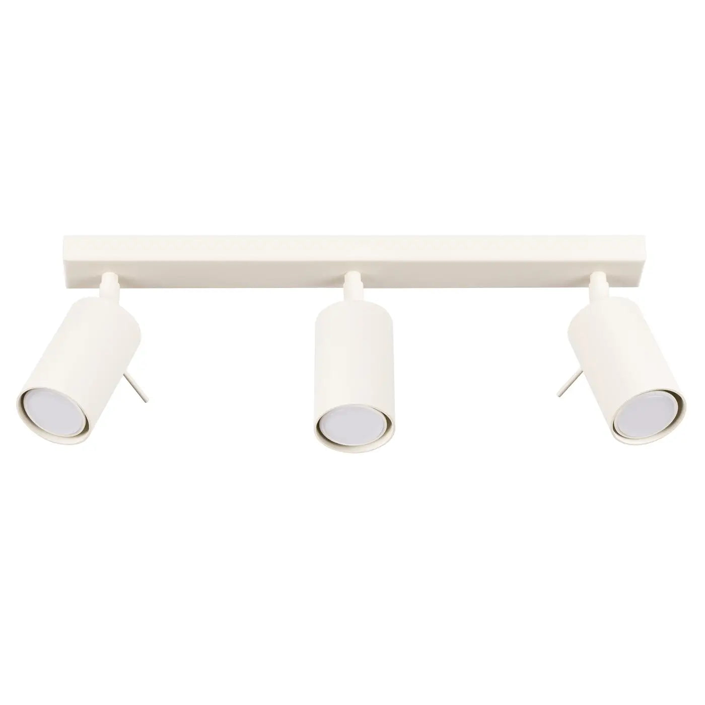 Plafonnier 3 Spots Orientables Barre Beige - Dalumea - vue 7
