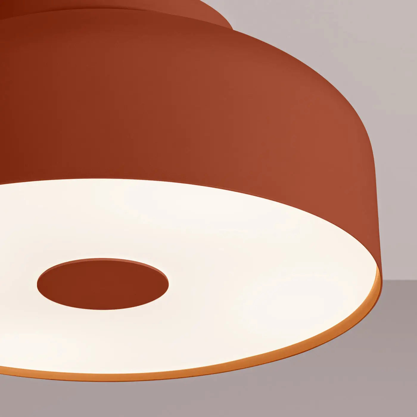 Plafonnier Rouge Ocre Contemporain - Dalumea - vue 5