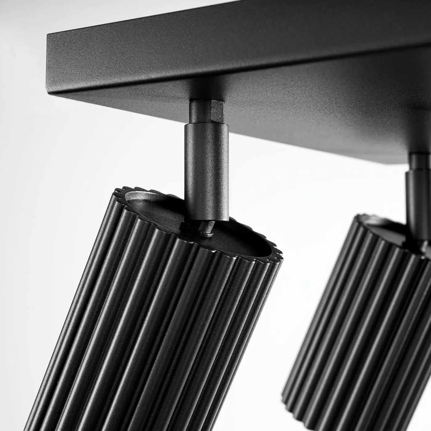 Plafonnier Noir 4 Spots Orientables - Dalumea - vue 7