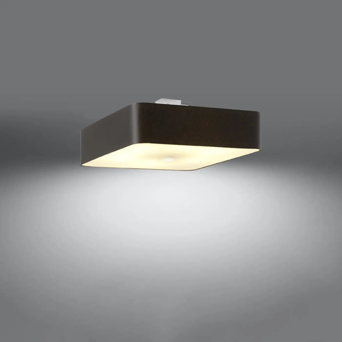 Plafonnier LED Noir Rectangulaire - Dalumea - vue 1