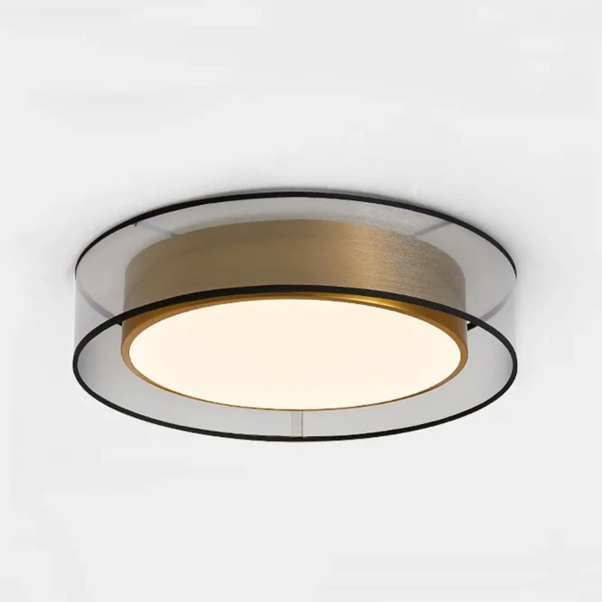 Plafonnier LED Rond Design Transparent - Dalumea - vue 3