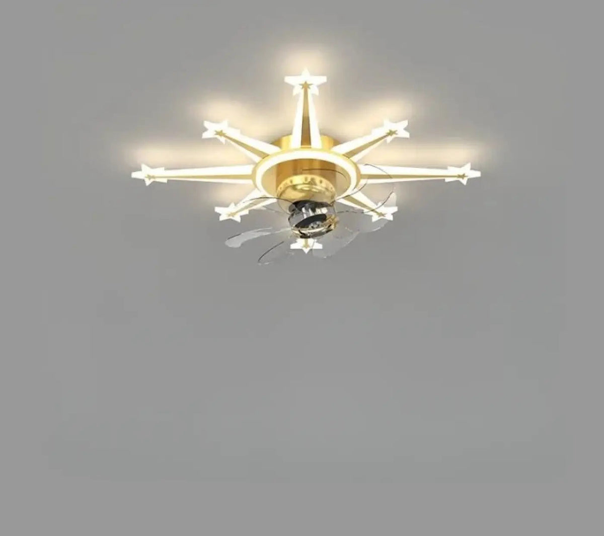 Plafonnier Ventilateur Design Tubes Lumineux - Dalumea - vue 10