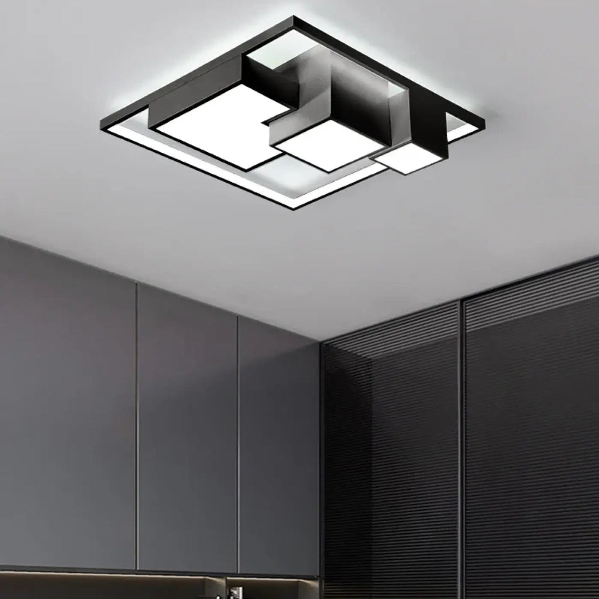 Plafonnier LED Moderne Design Épuré - Dalumea - vue 2