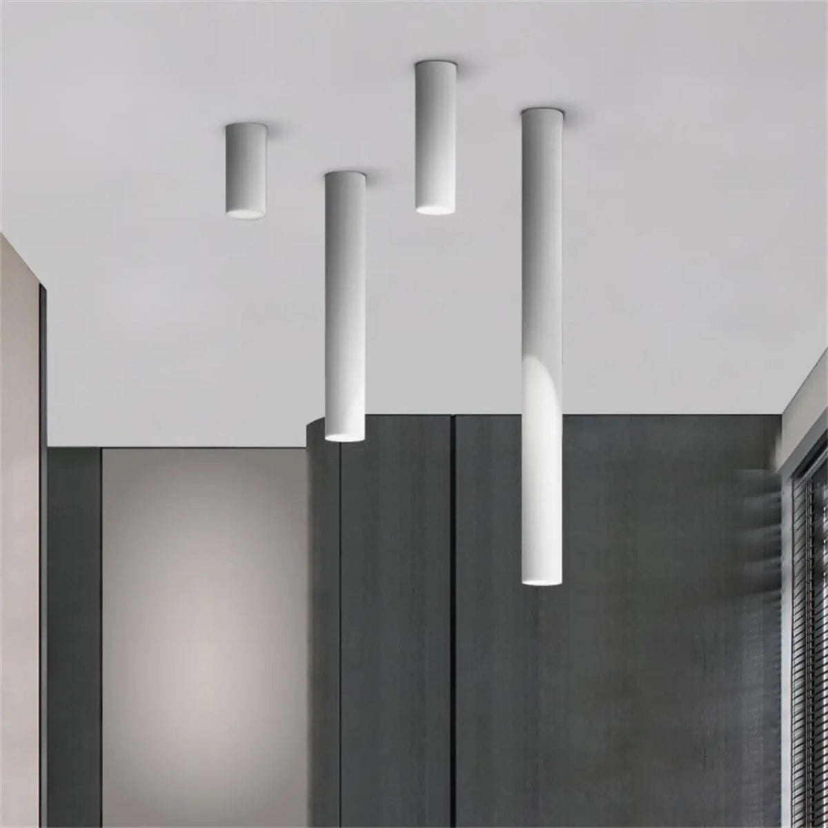 Plafonnier Tube LED Minimaliste - Dalumea - vue 3