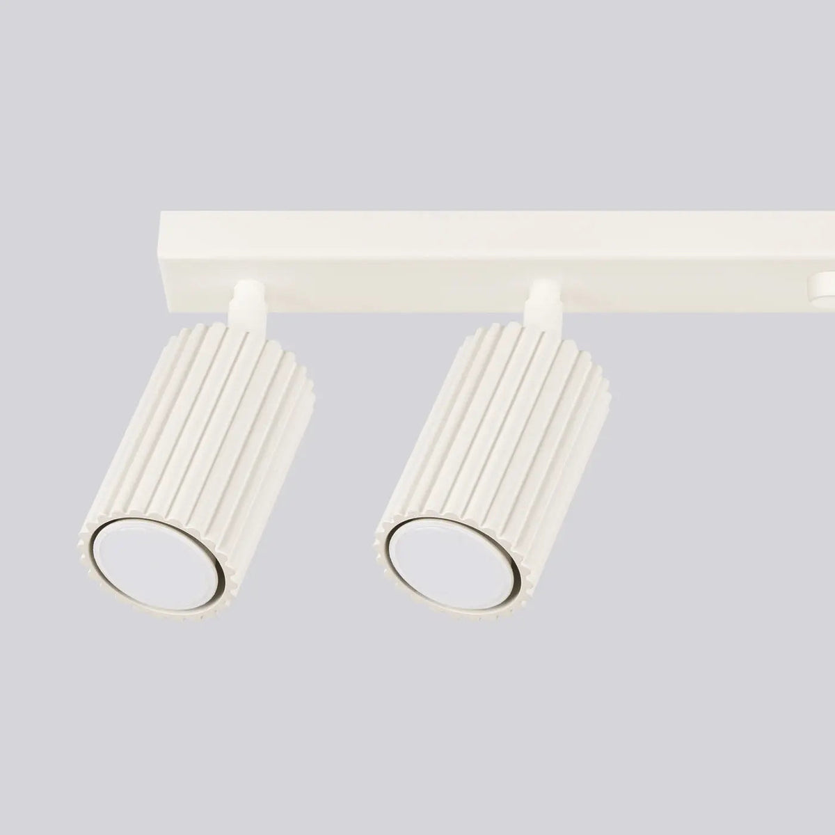Plafonnier 6 Spots Orientables Beige - Dalumea - vue 6