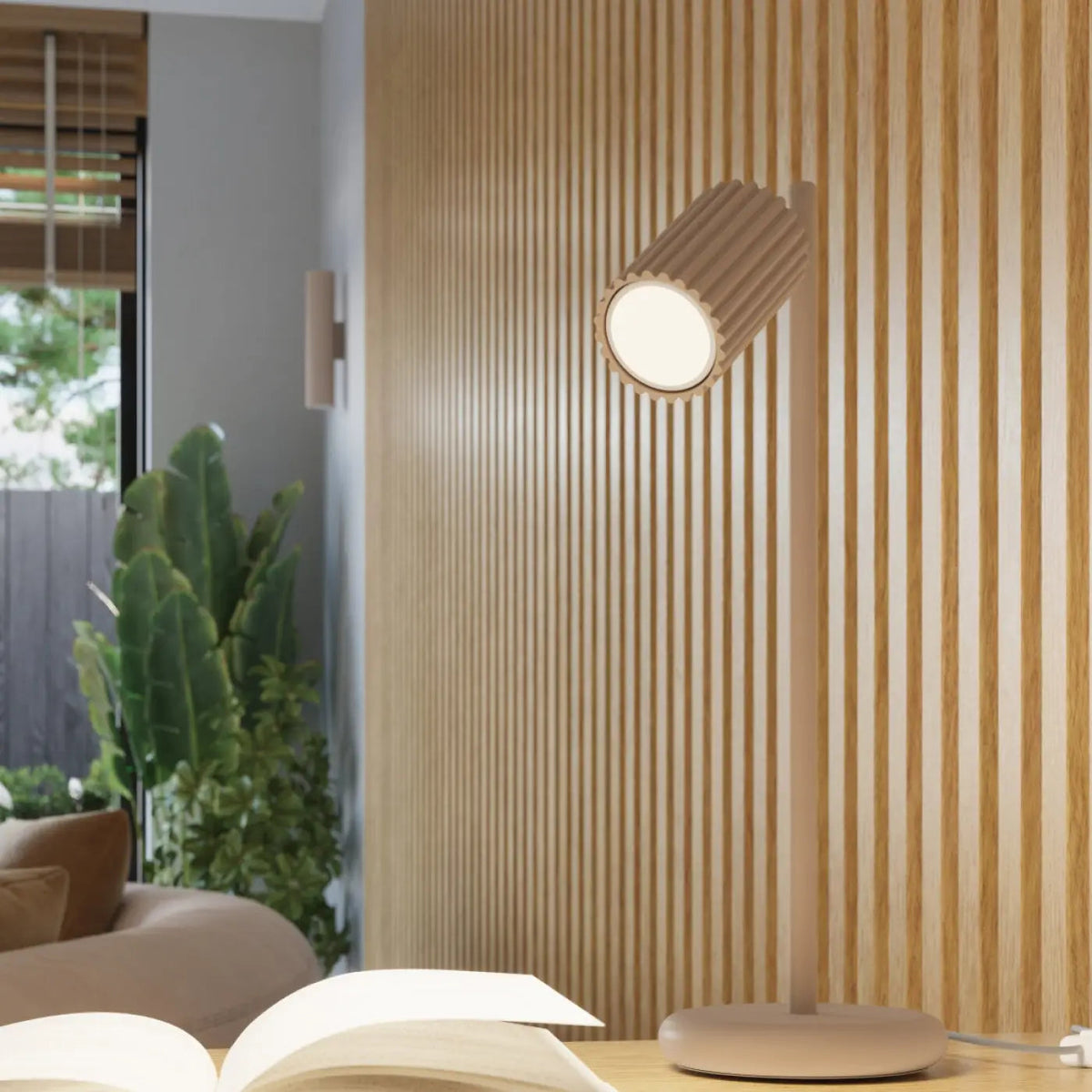 Plafonnier 3 Spots Orientables Taupe - Dalumea - vue 9