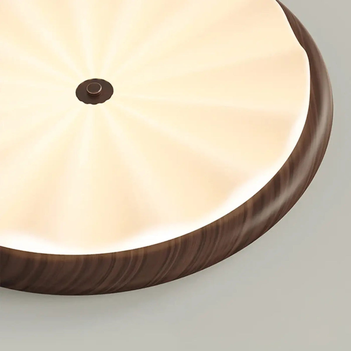 Plafonnier LED Verre Ondulé Blanc - Dalumea - vue 6
