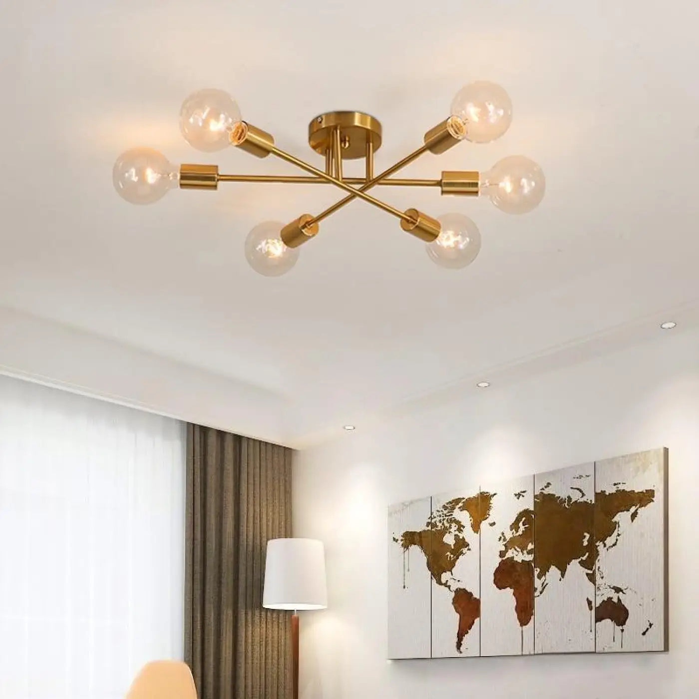 Plafonnier Ampoule LED Industriel - Dalumea - vue 3