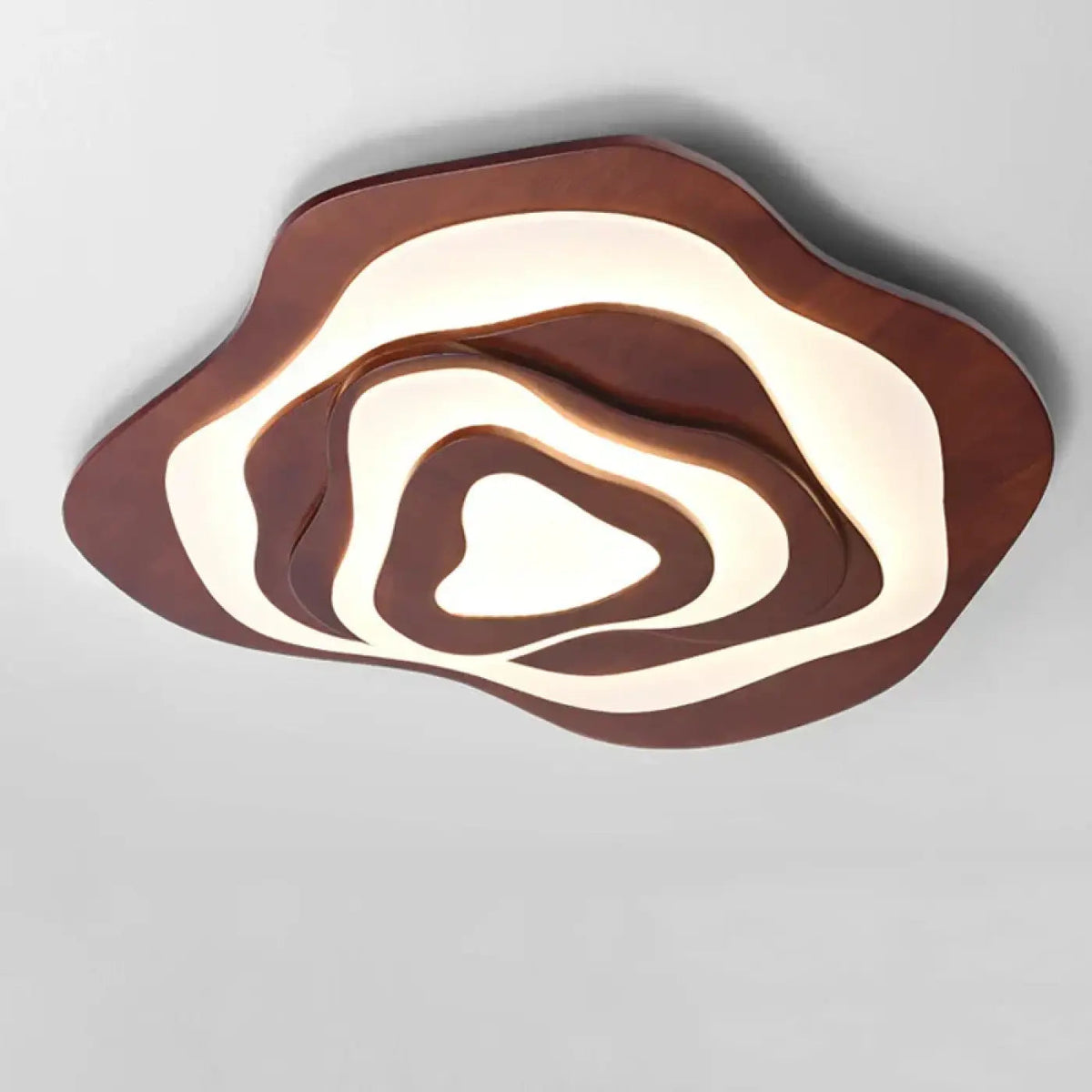 Suspension Plafonnier Bois LED Moderne - Dalumea - vue 4