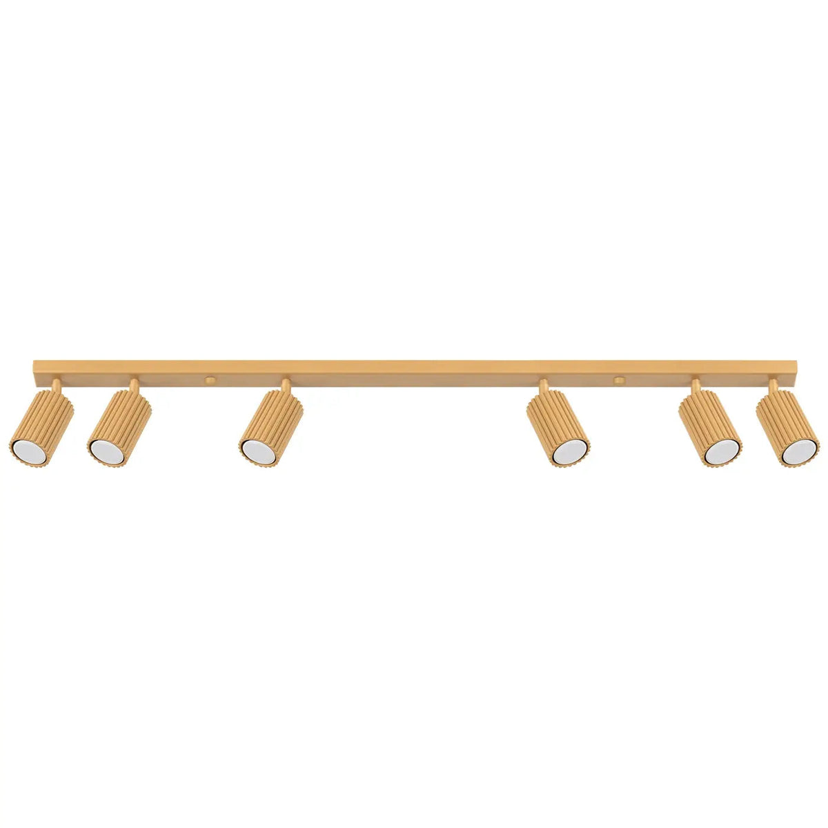 Plafonnier Spots Orientables Doré 6 Lumières - Dalumea - vue 8