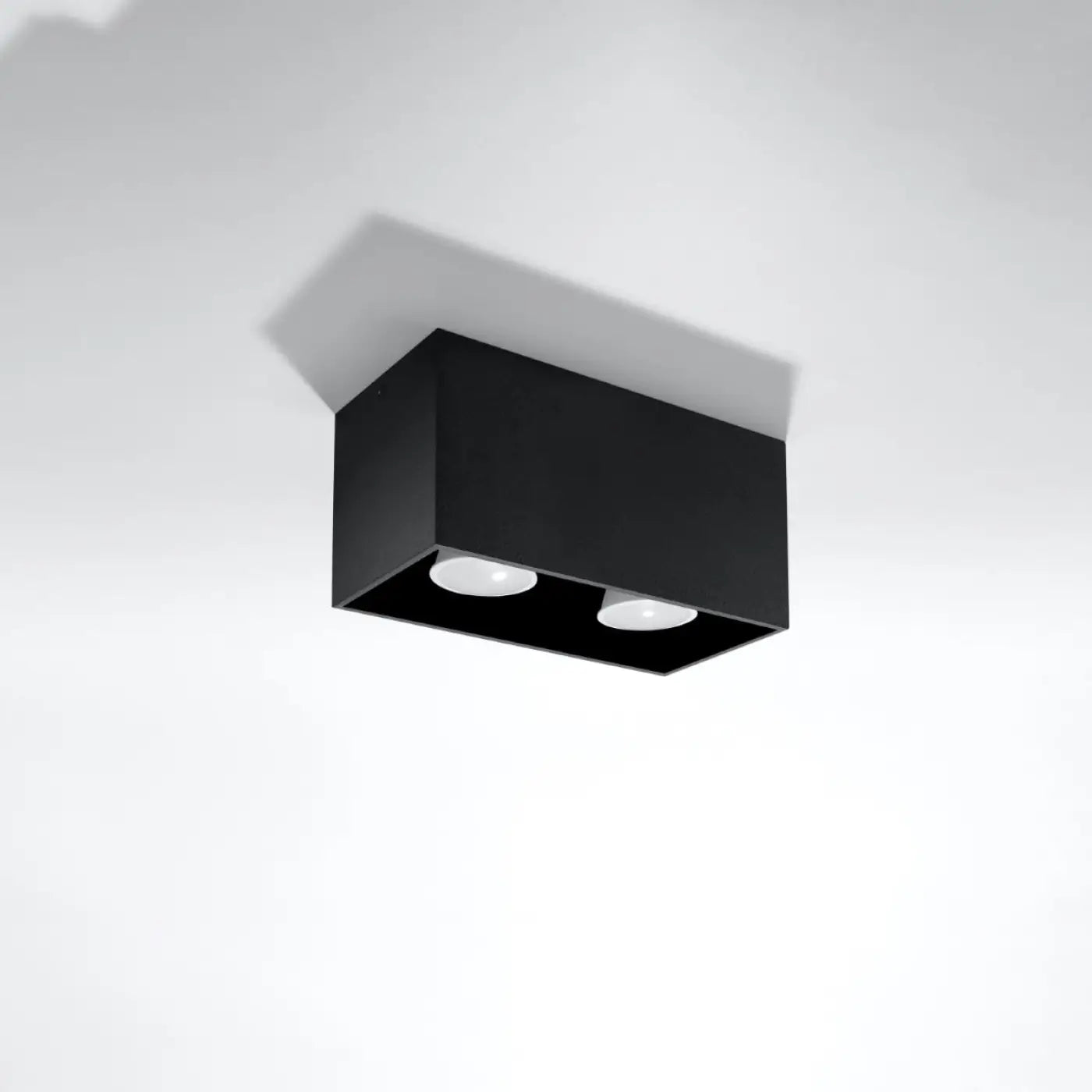 Plafonnier Double Spot Noir - Dalumea - vue 2